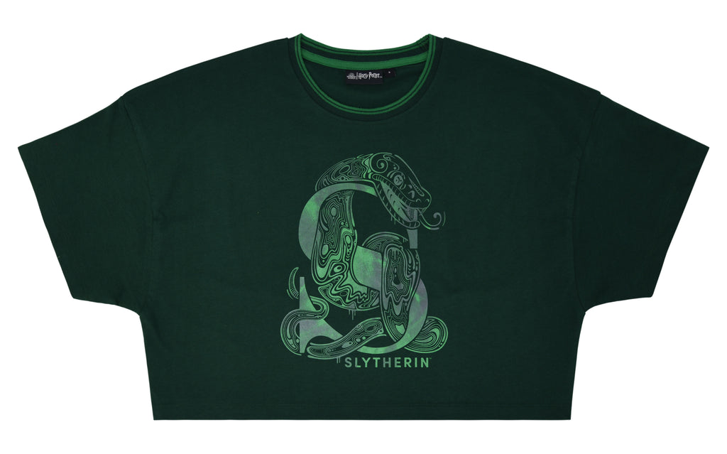 Slytherin Cropped T-Shirt
