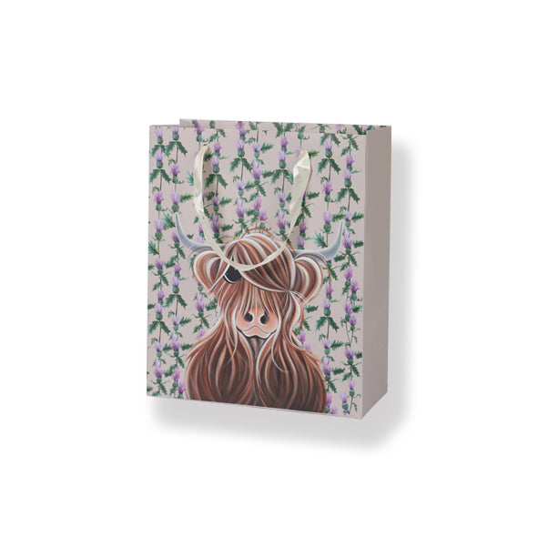 Miss Thistle Paper Gift Bag Small