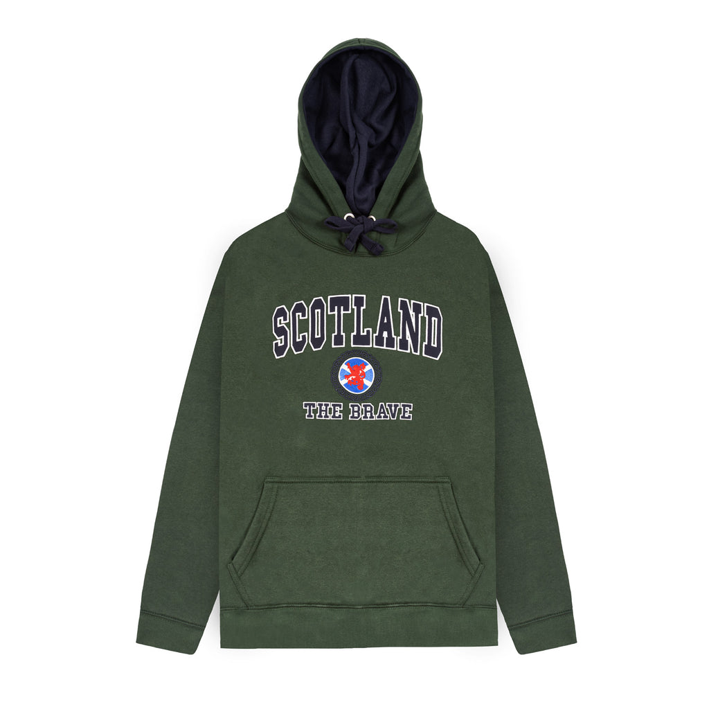 Hooded Top Emb. Scot/Celtic/ Flag/ Lion