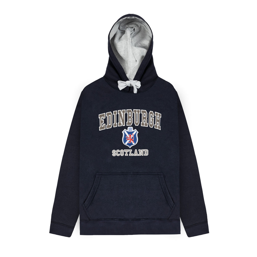 Hooded Top Emb Edin/ Flag Shield / Lion