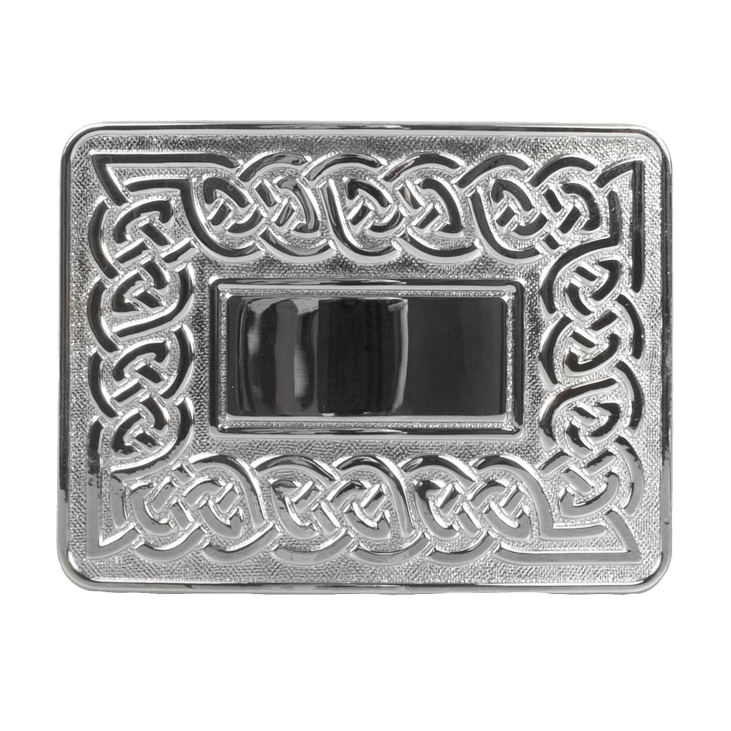Celtic Link Chrome Finish Buckle