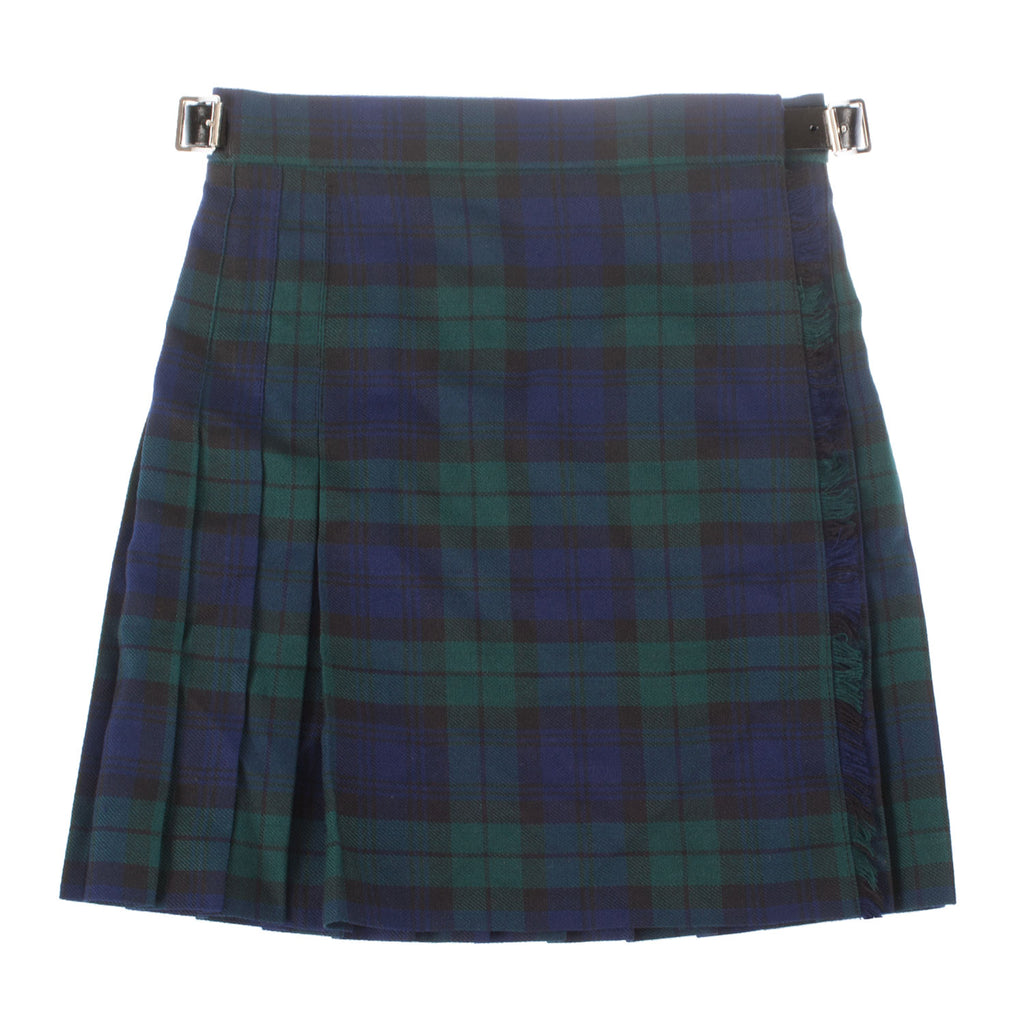 Girls Tartan Kilt Black Watch
