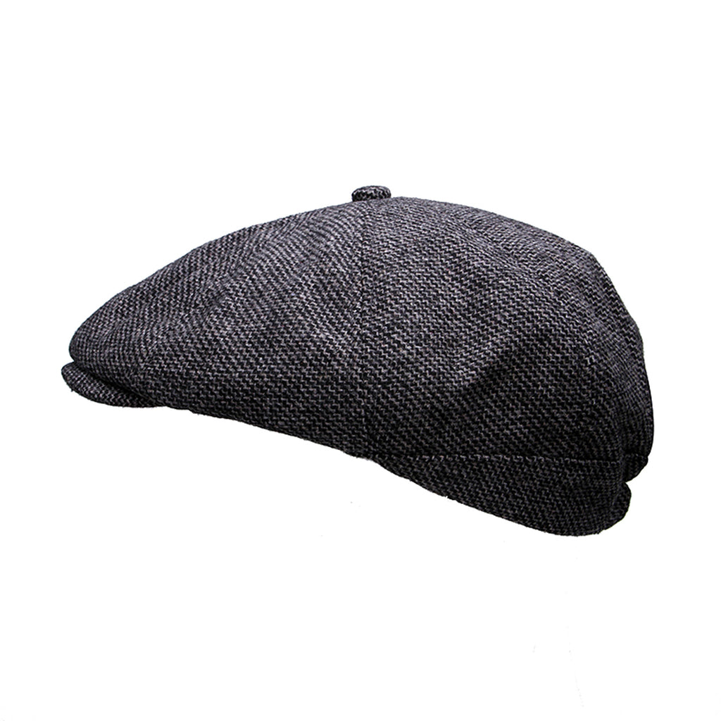 Men's Heritage Traditions Tweed Peaky B  Grey