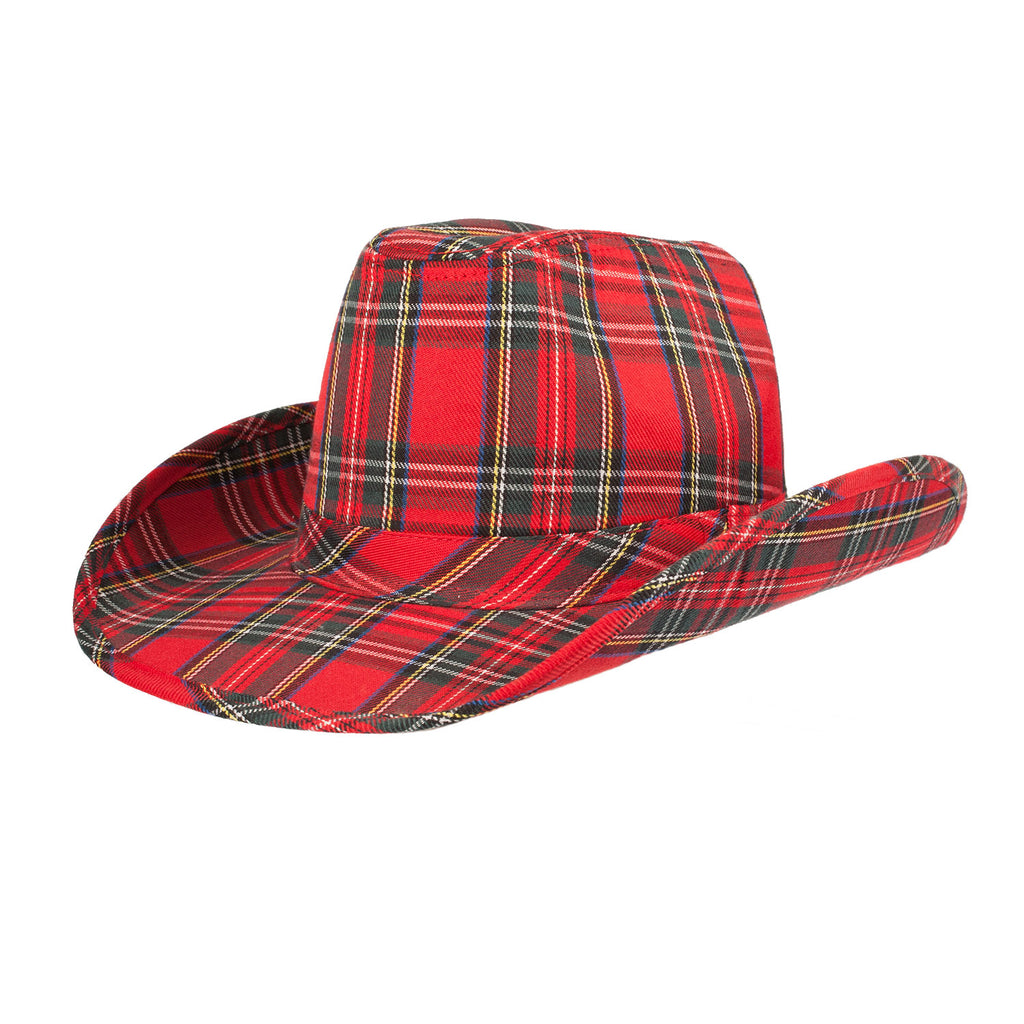 Tartan Cowboy Hat
