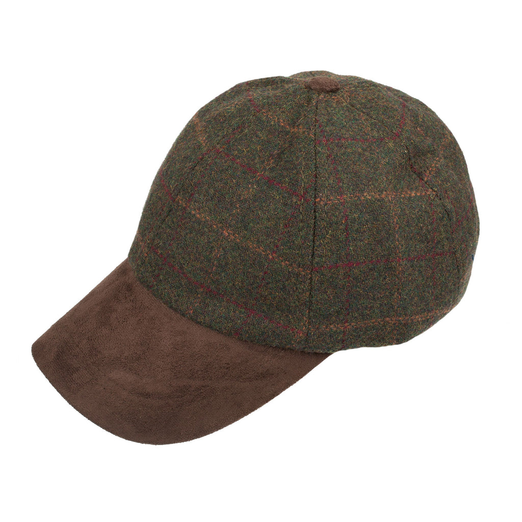 Men's Heritage Traditions Tweed Suede B  Green Check