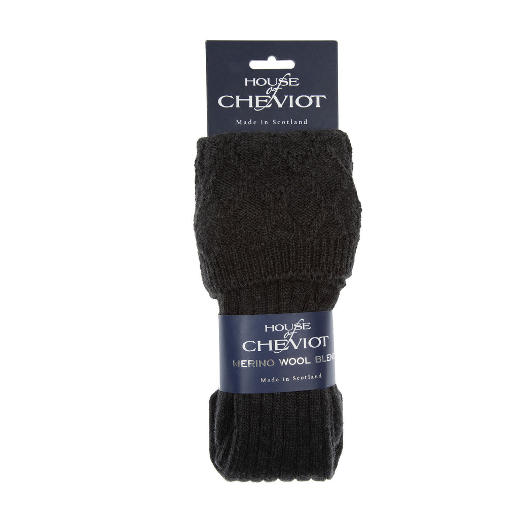 Glencoe Kilt Hose Charcoal