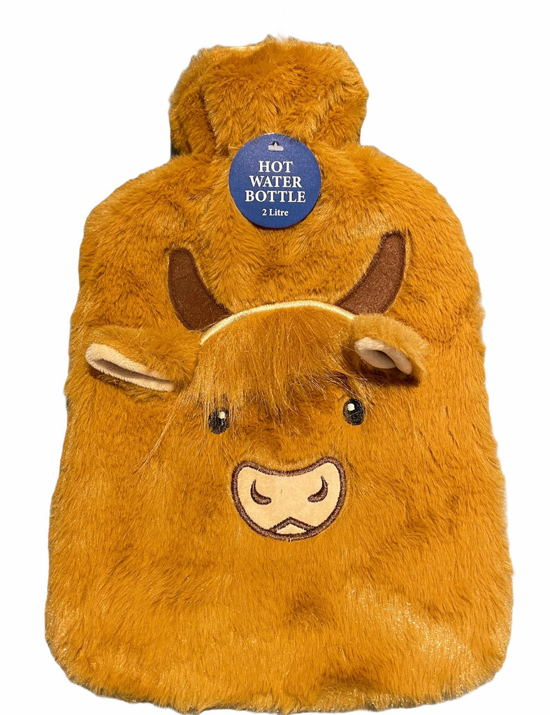 Hairy Cow Hot Water Bottle 2Ltr
