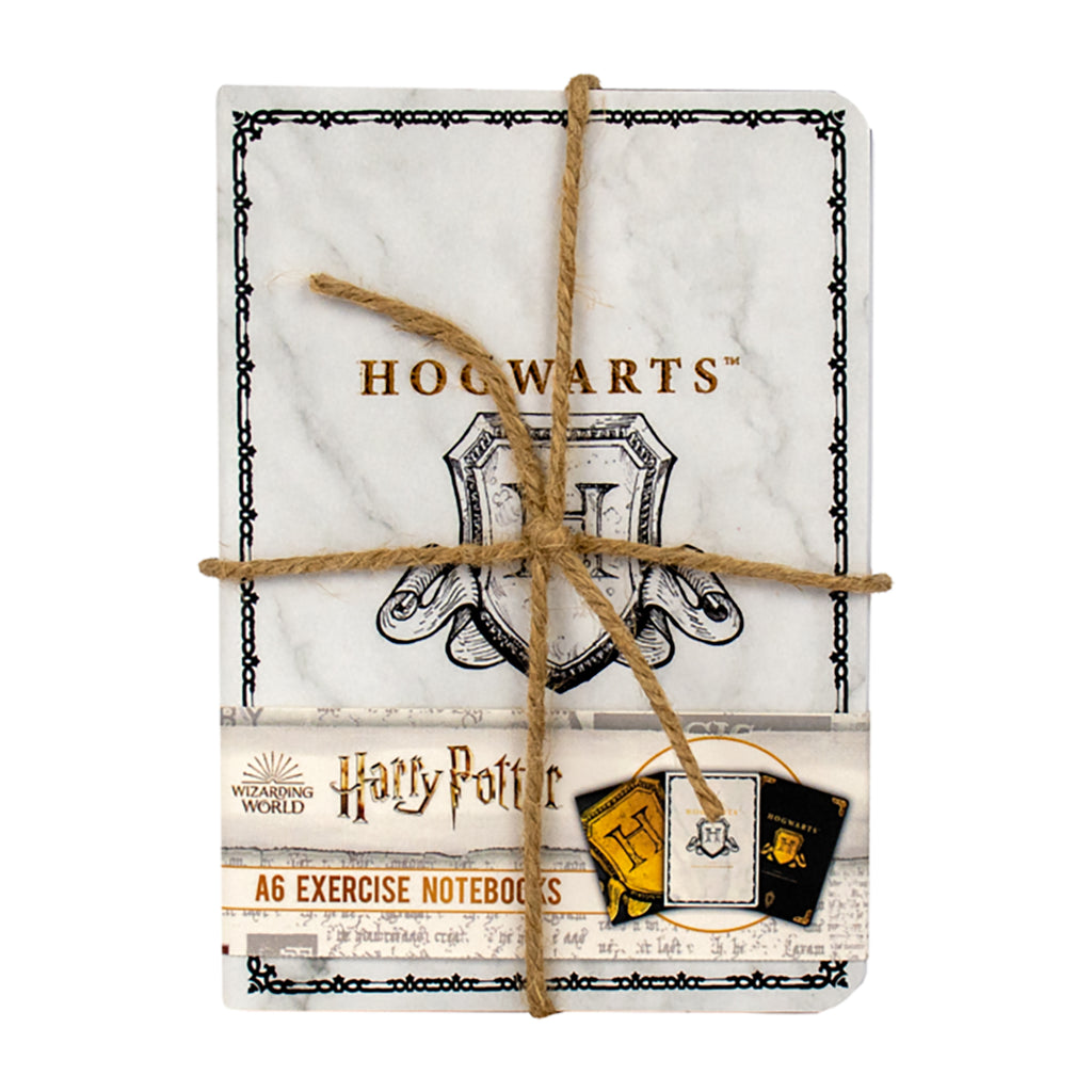 Harry Potter A6 Notebk 3Pk
