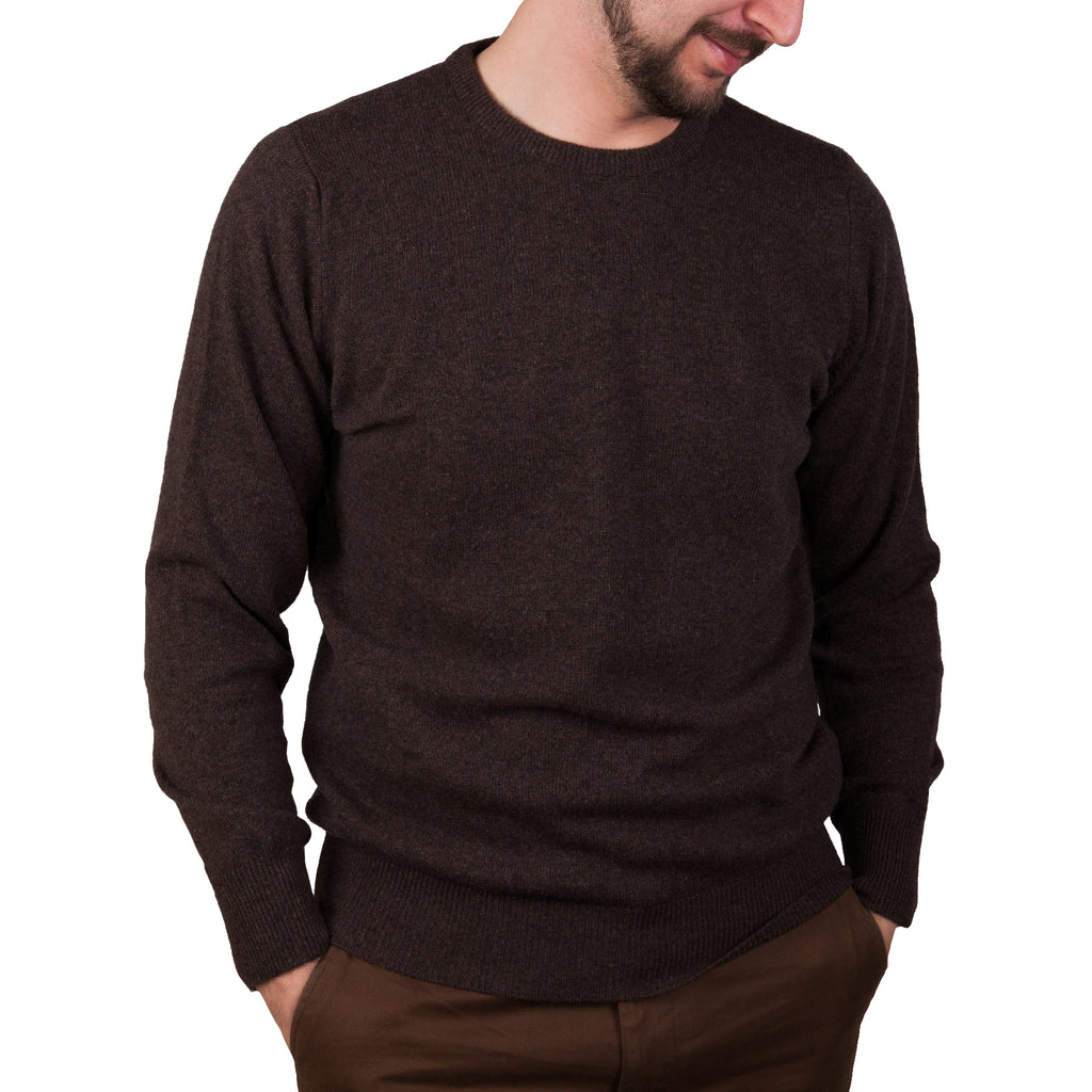 Men's Hawick Knitwear Round Neck 100% C  Porcupine