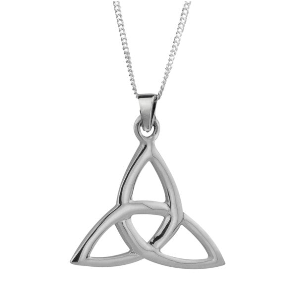 Celtic Silver Pendant Trinity Knot 0075