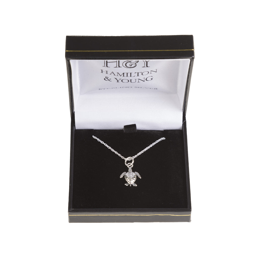 Outlander Insp. Turtle Pendant S/Silver