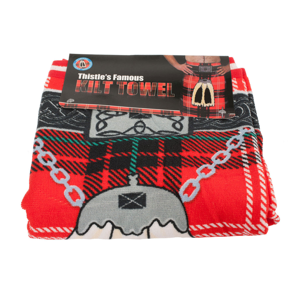 Tartan Kilt Towel