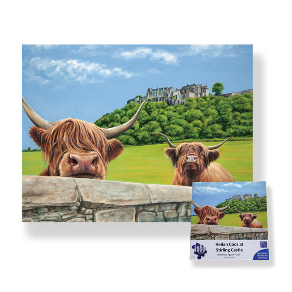 Hilean Coo@Stirling Castle 1000Pc Jigsaw
