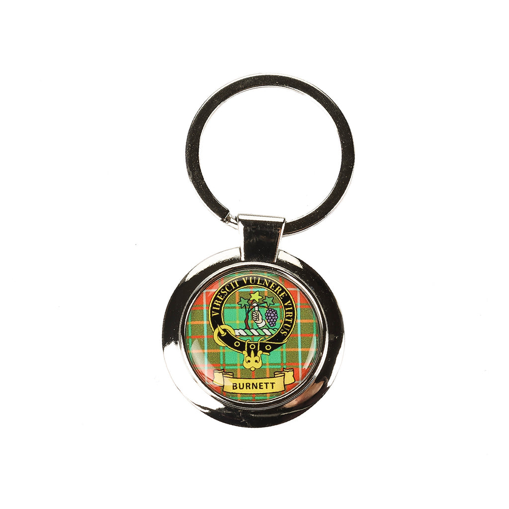 Kc Clan Key Fob Chrome Burnett