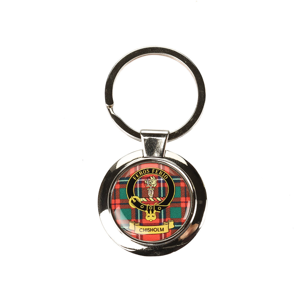 Kc Clan Key Fob Chrome Chisholm