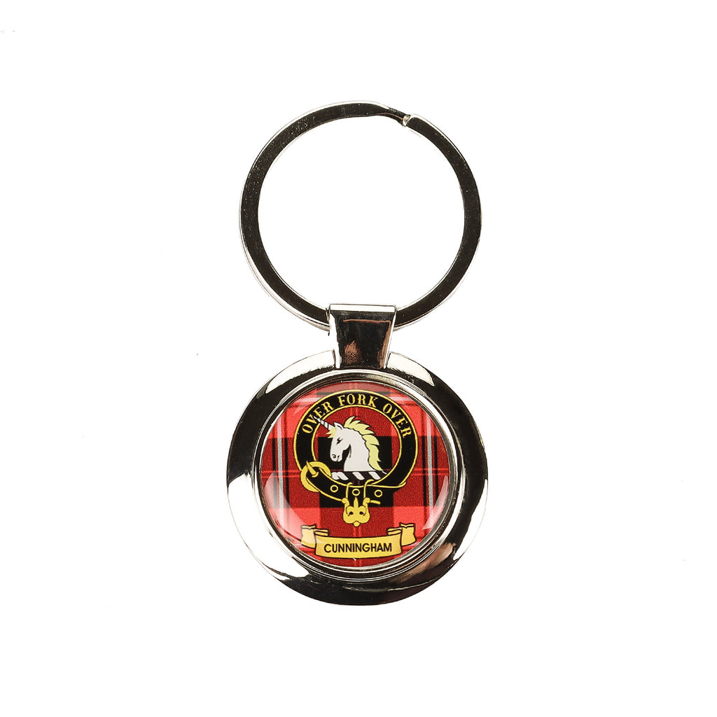 Kc Clan Key Fob Chrome Cunningham