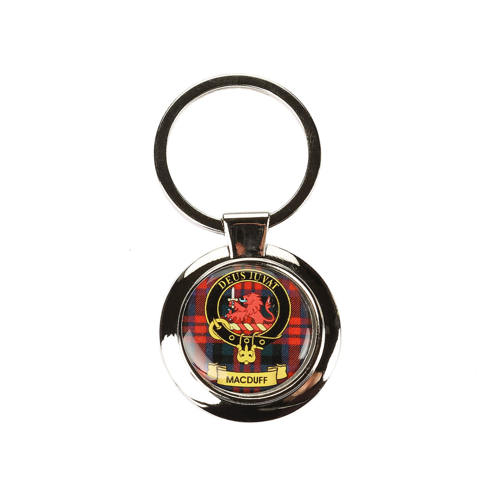 Kc Clan Key Fob Chrome Macduff
