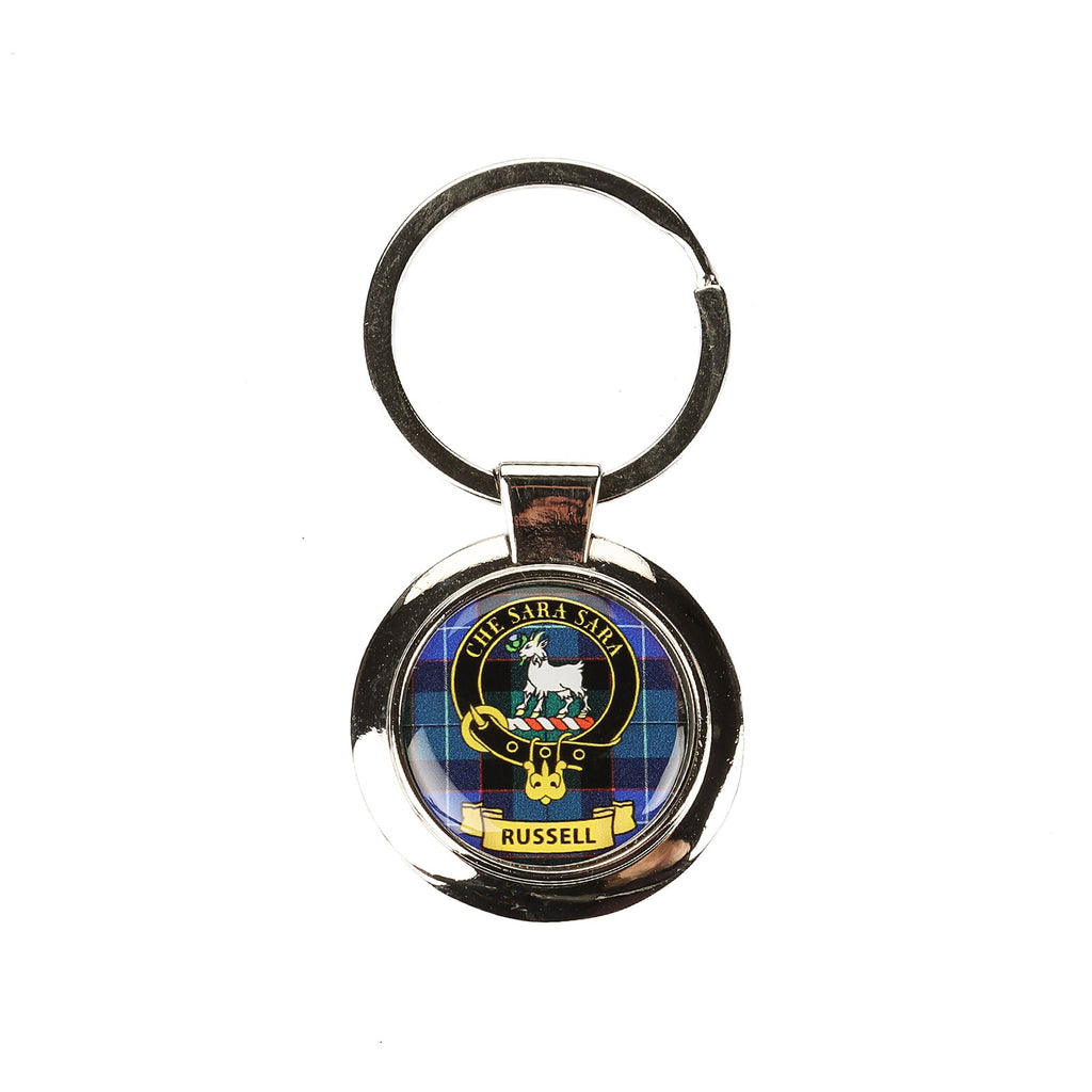 Kc Clan Key Fob Chrome Russell