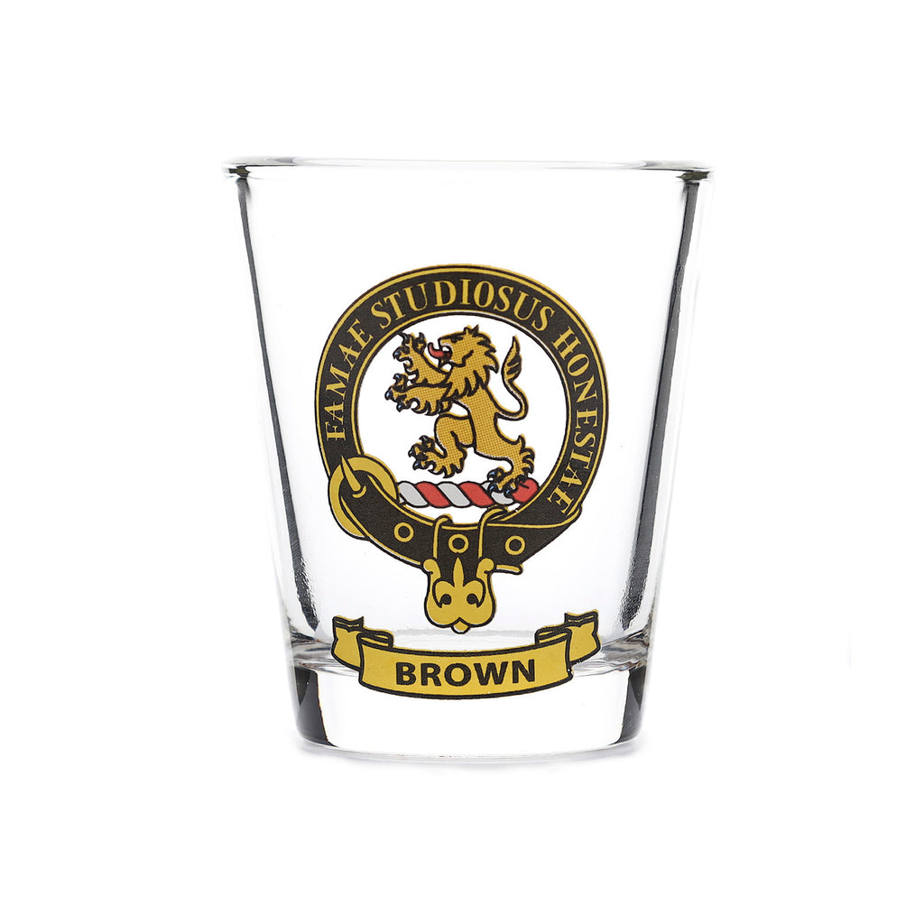 Kc Clan Tot Glass Brown