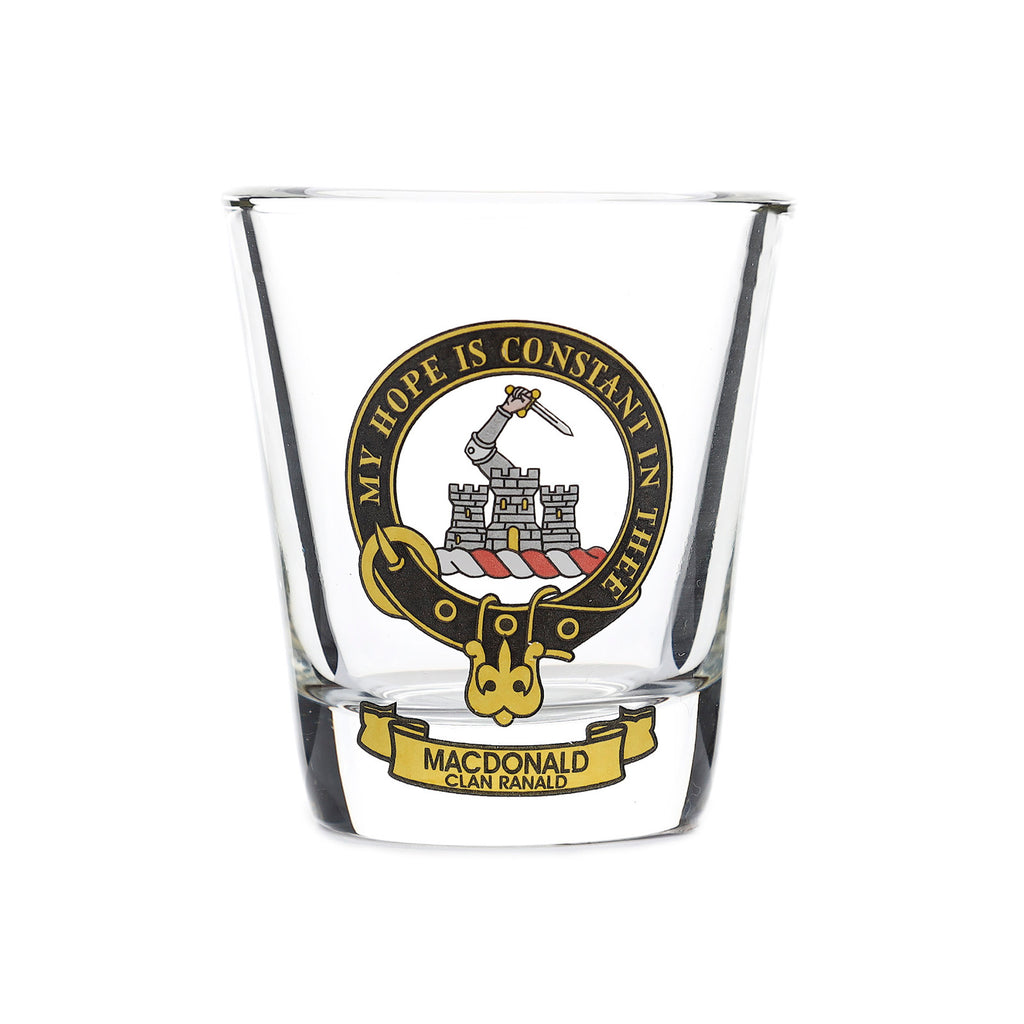 Kc Clan Tot Glass Macdonald Of Clanranald