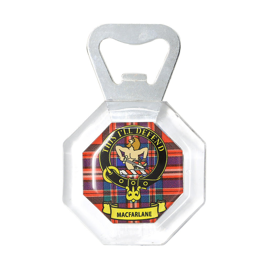 Kc Clan Bottle Opener Fridge Magnet Macfarlane
