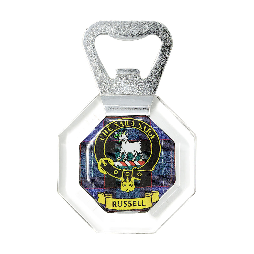 Kc Clan Bottle Opener Fridge Magnet Russell