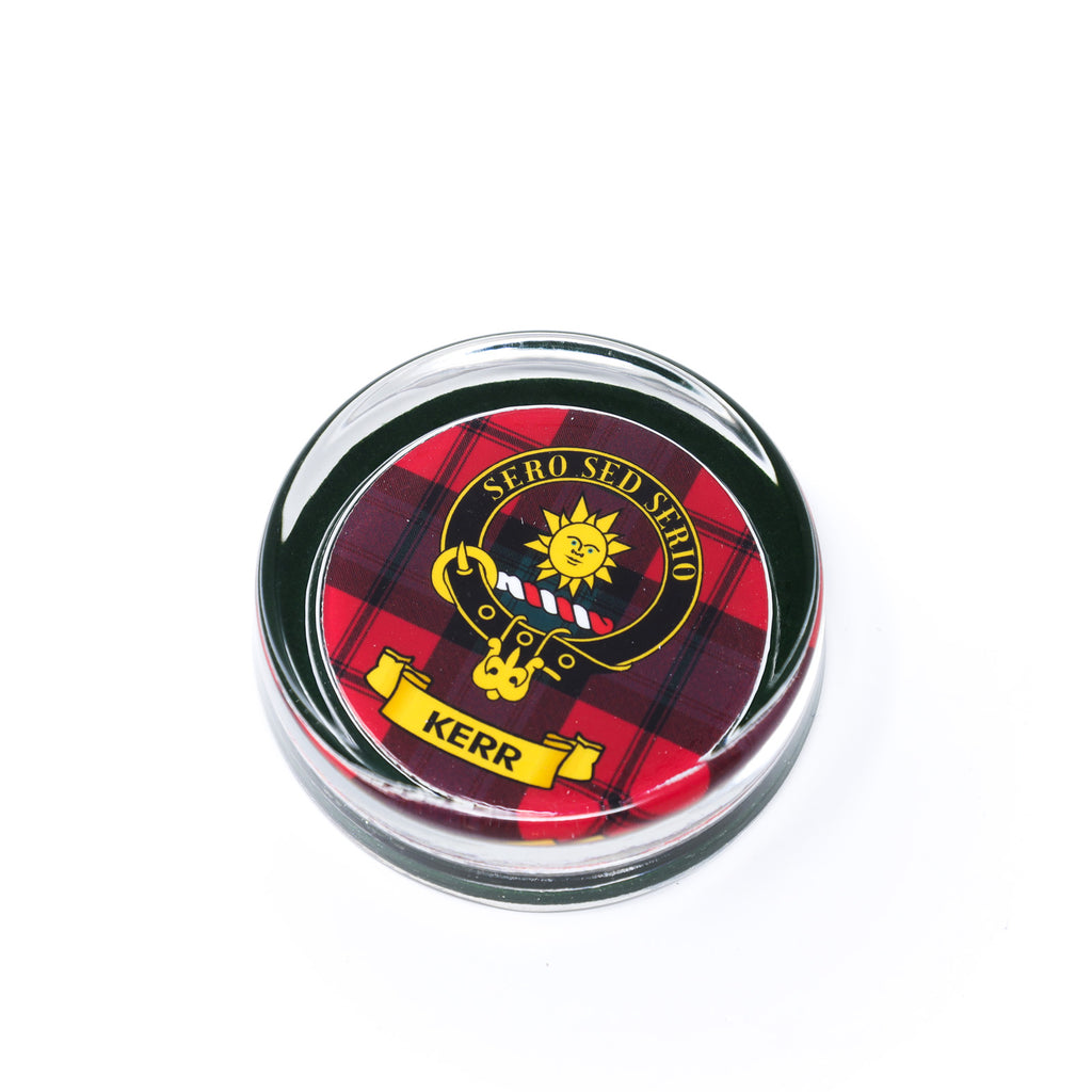 Kc Clan Paper Weight Glass Kerr