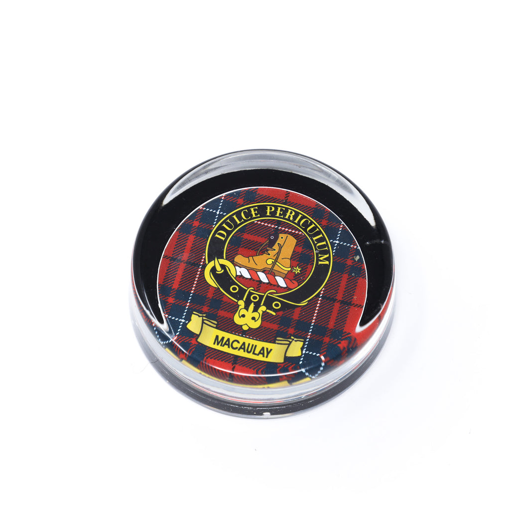Kc Clan Paper Weight Glass Macaulay