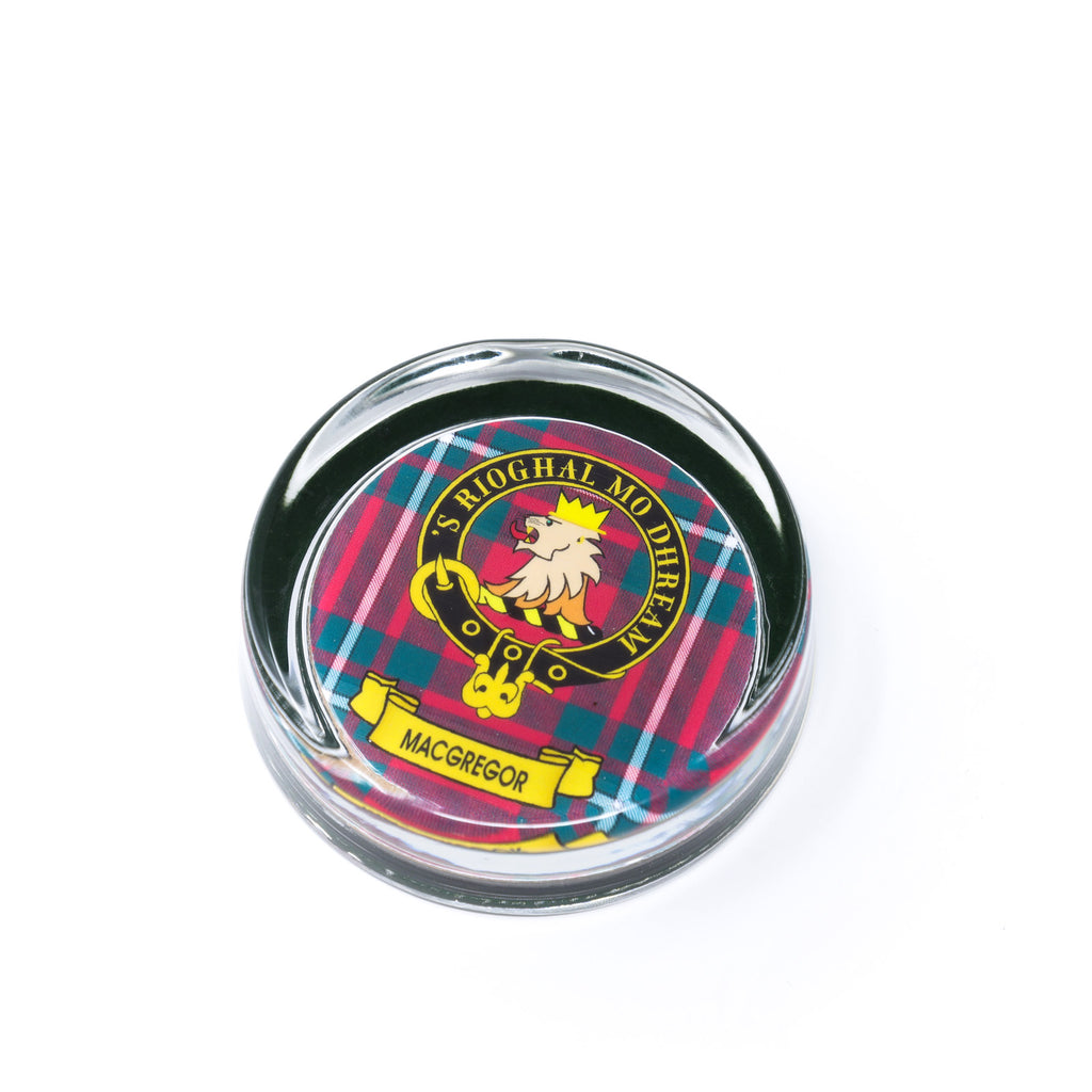 Kc Clan Paper Weight Glass Macgregor