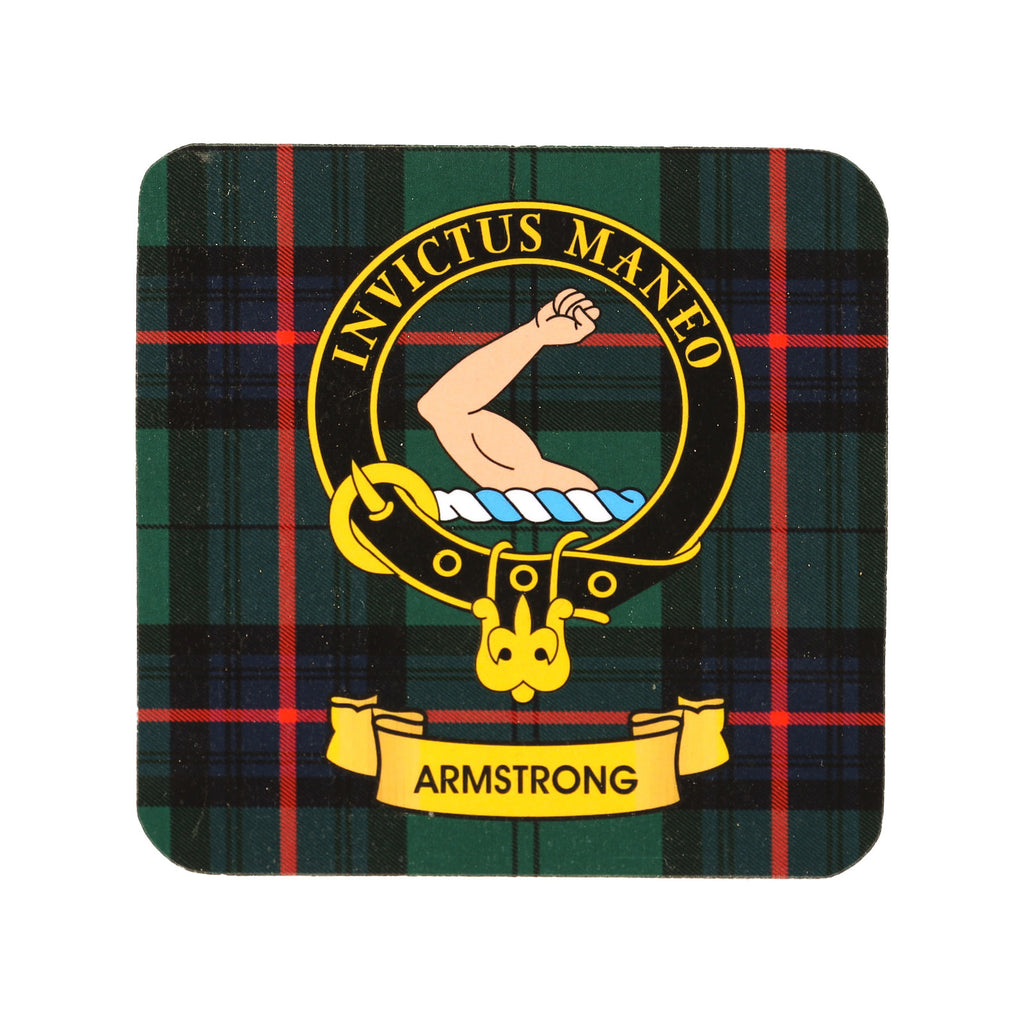 Kc Clan Square Cork Coaster Armstrong
