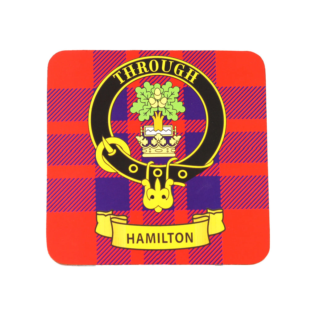 Kc Clan Square Cork Coaster Hamilton