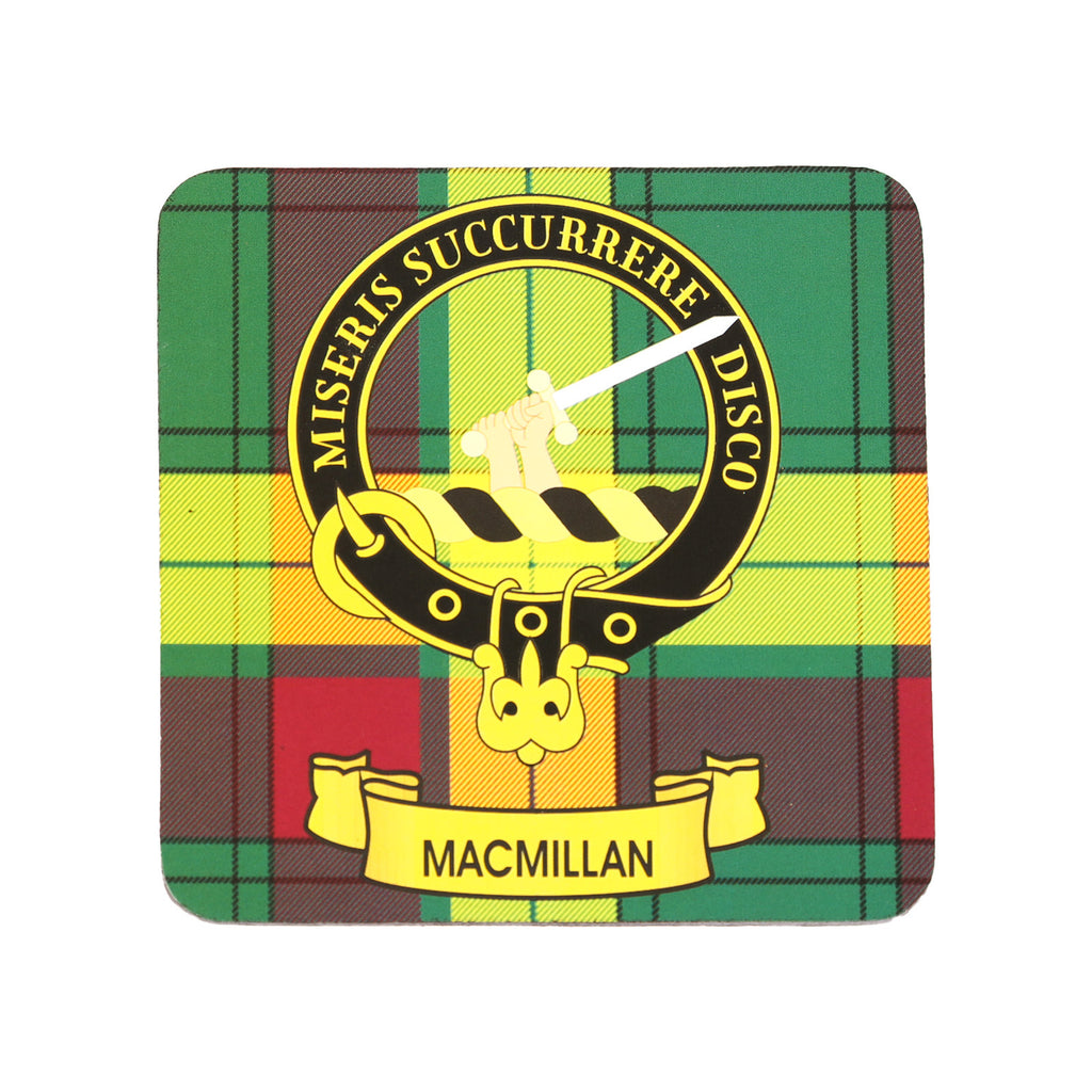 Kc Clan Square Cork Coaster Macmillan