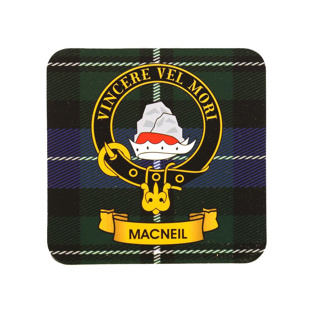 Kc Clan Square Cork Coaster Macneil