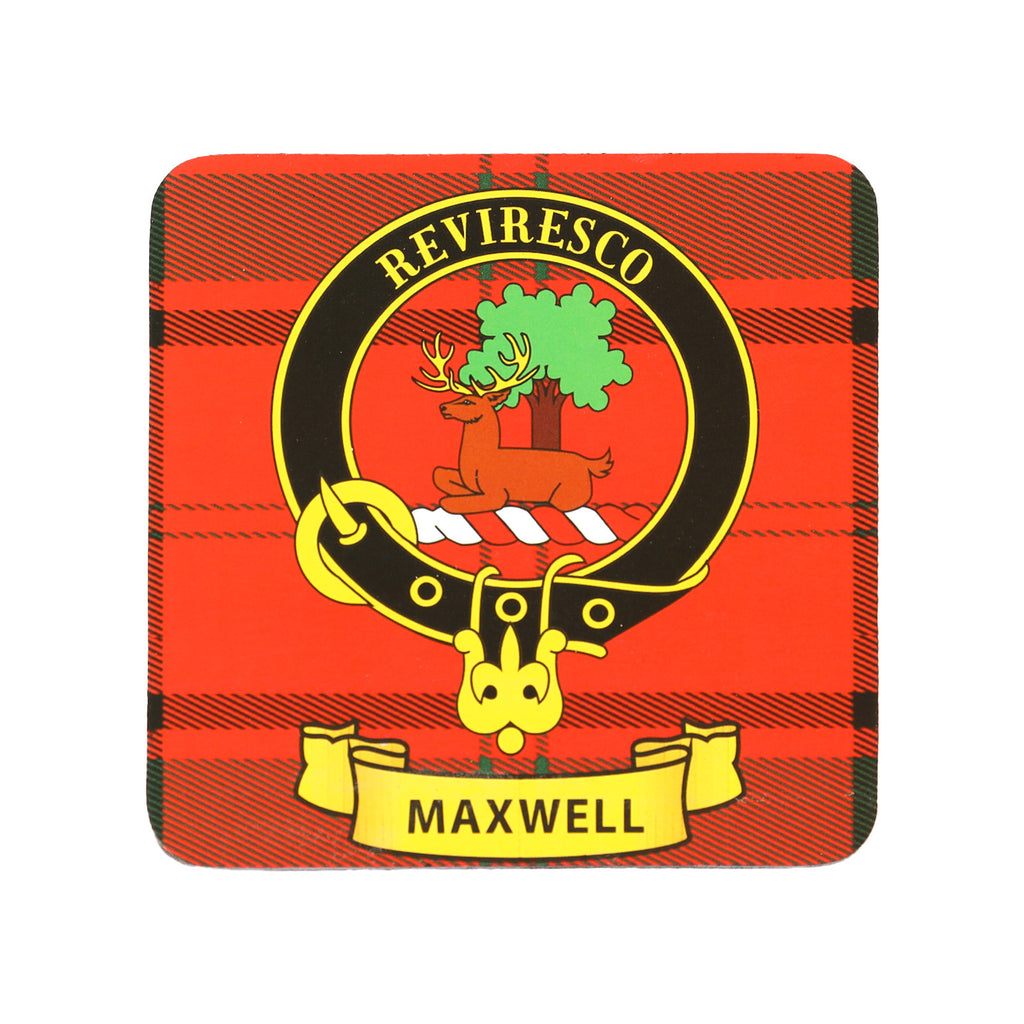 Kc Clan Square Cork Coaster Maxwell