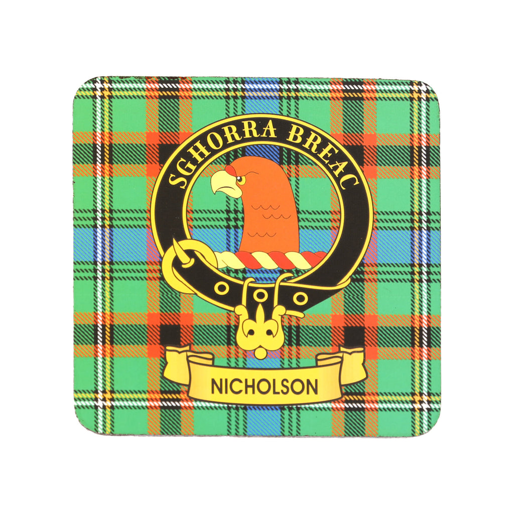 Kc Clan Square Cork Coaster Nicholson