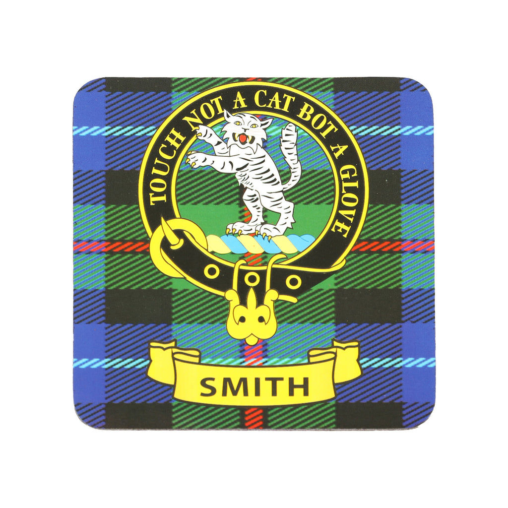 Kc Clan Square Cork Coaster Smith