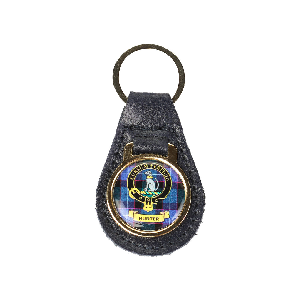 Kc Clan Leather Key Fob Hunter