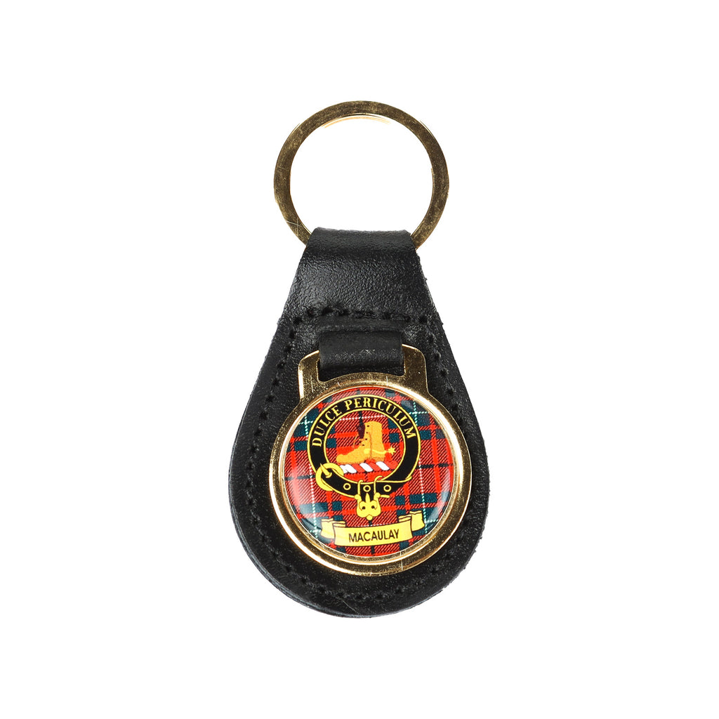 Kc Clan Leather Key Fob Macaulay