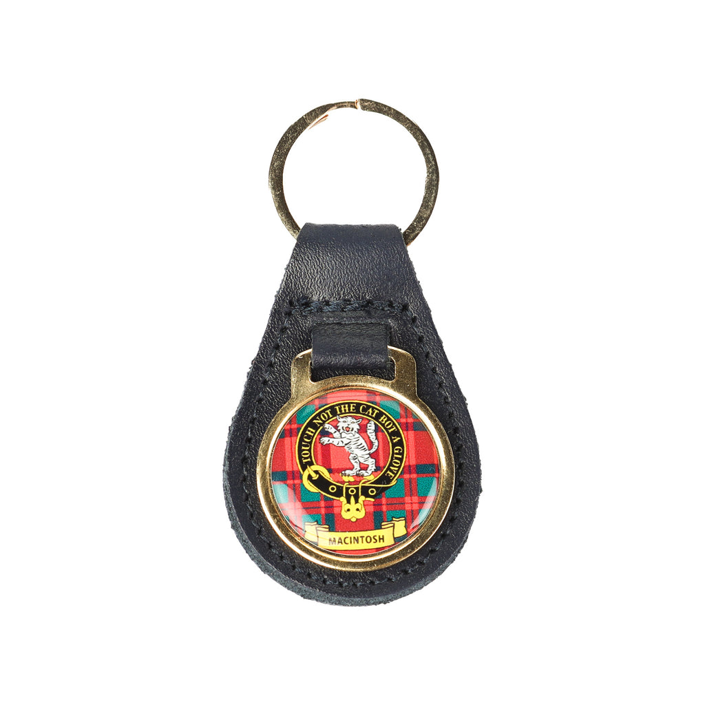Kc Clan Leather Key Fob Macintosh