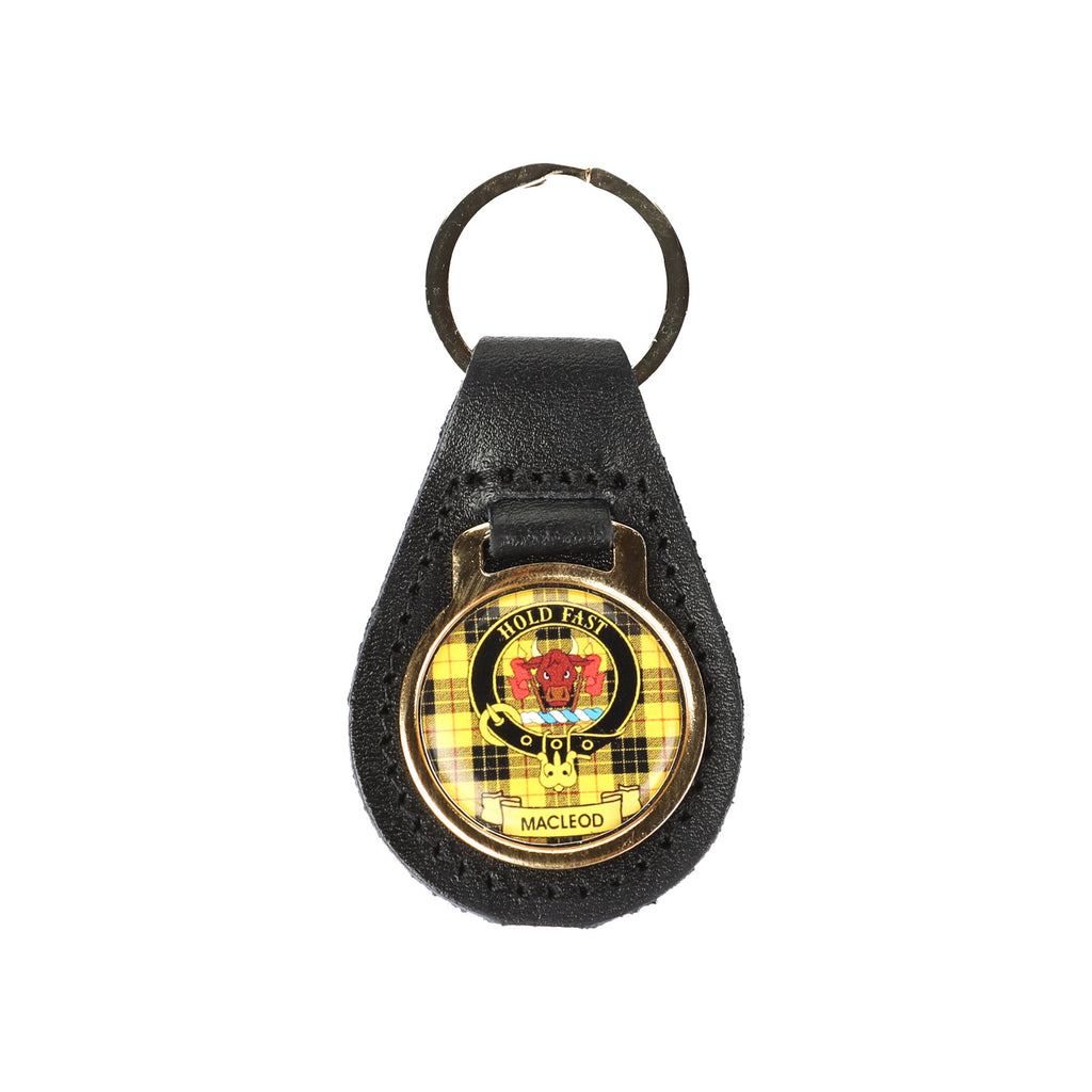 Kc Clan Leather Key Fob Macleod