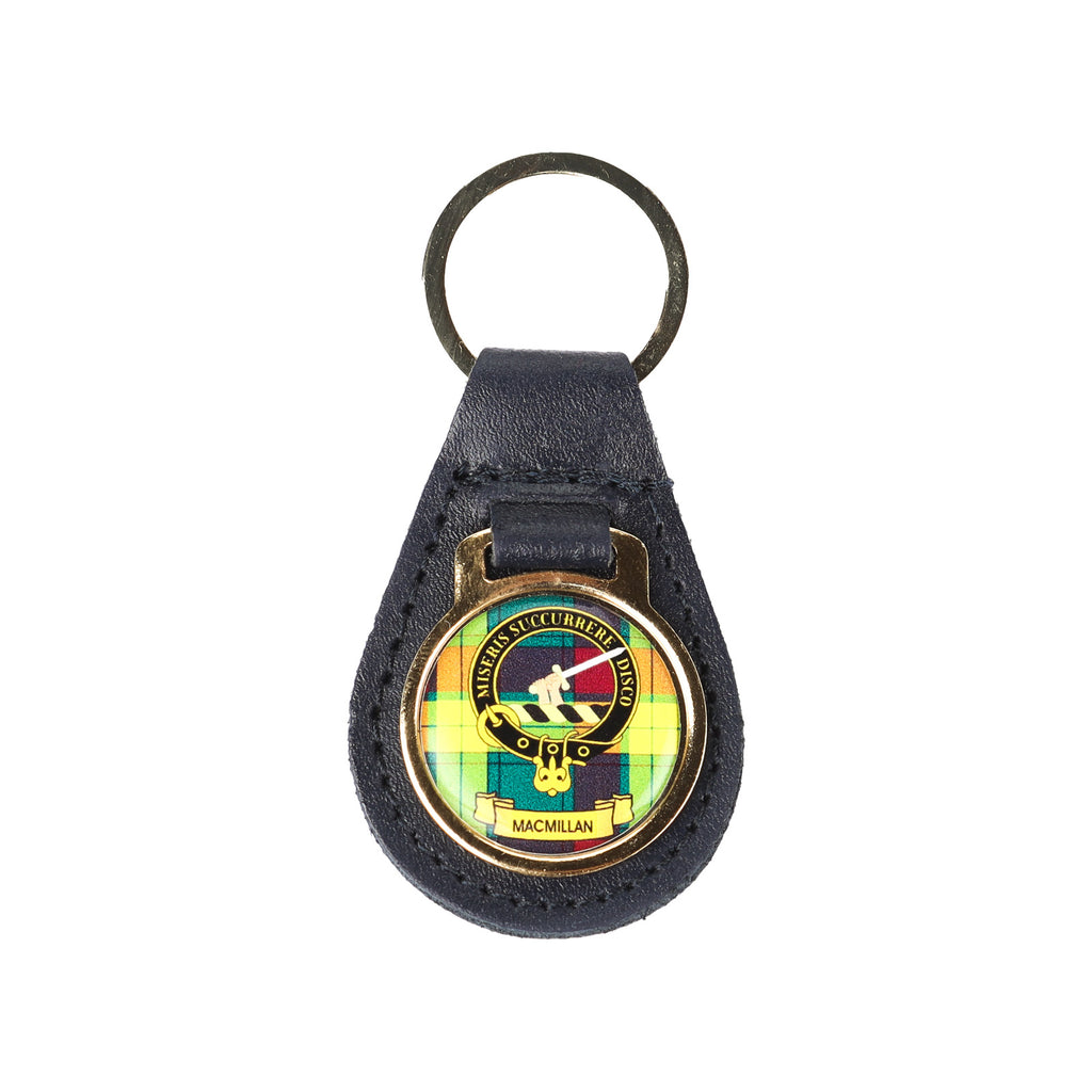 Kc Clan Leather Key Fob Macmillan