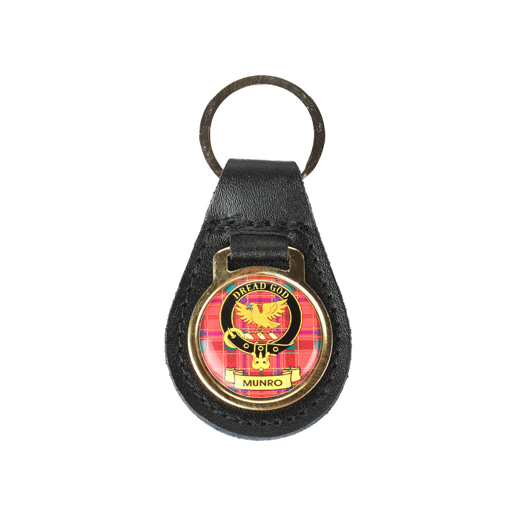 Kc Clan Leather Key Fob Munro