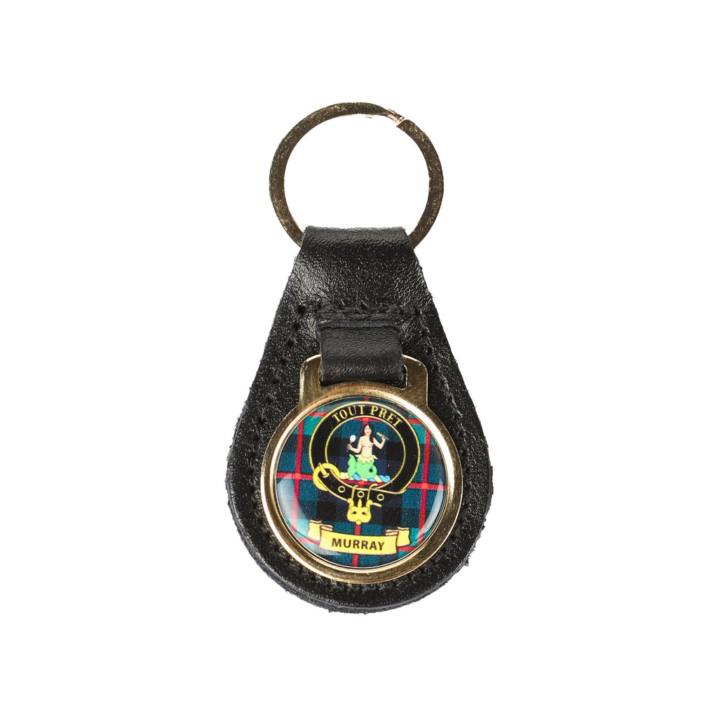 Kc Clan Leather Key Fob Murray