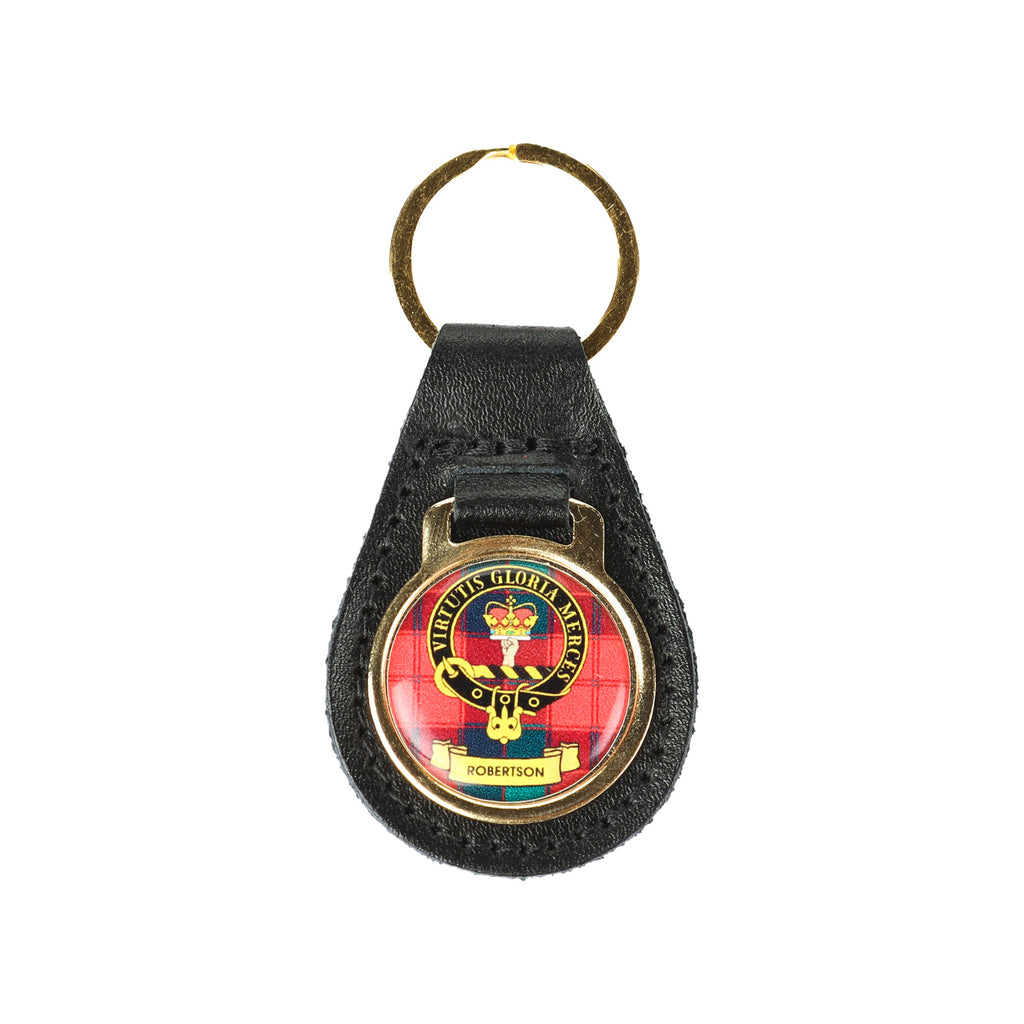 Kc Clan Leather Key Fob Robertson