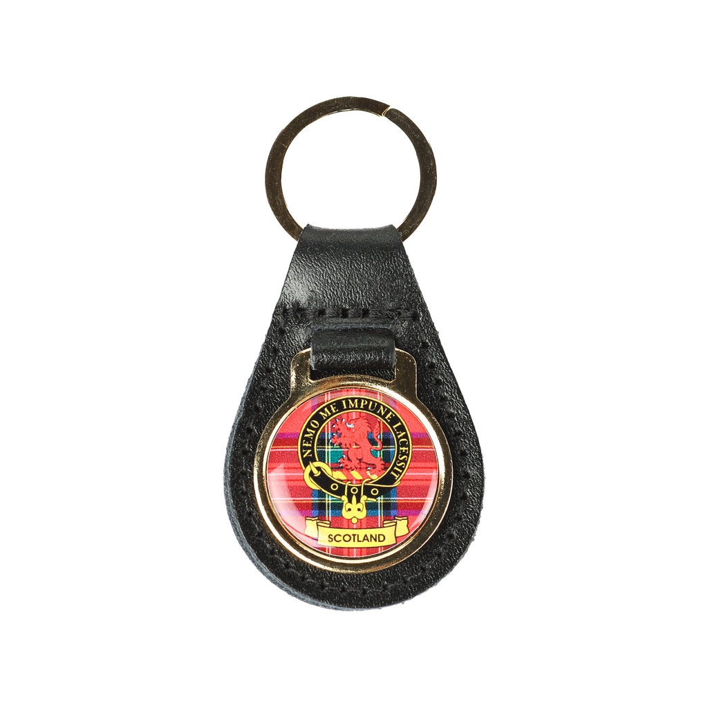 Kc Clan Leather Key Fob Scotland