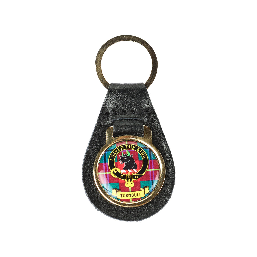Kc Clan Leather Key Fob Turnbull