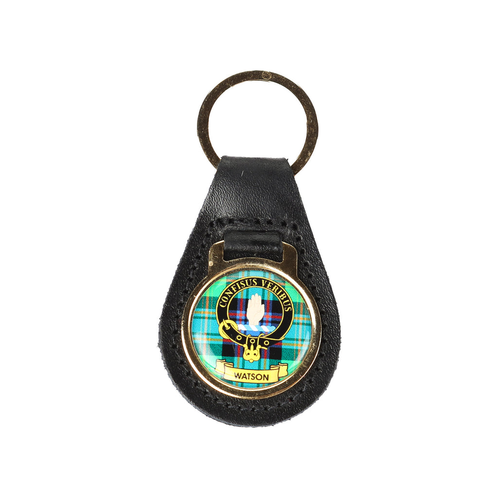 Kc Clan Leather Key Fob Watson