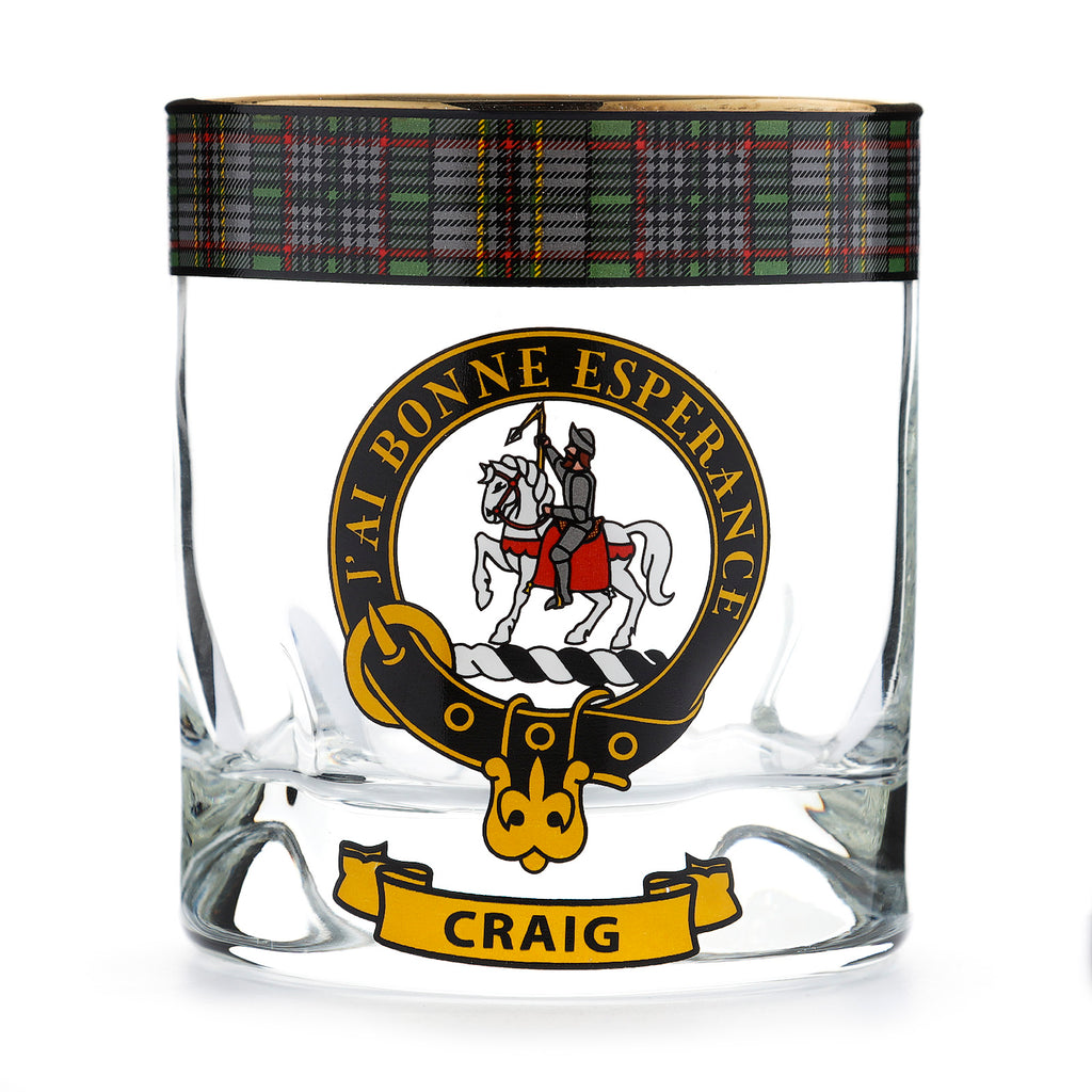 Kc Clan Whisky Glass Craig