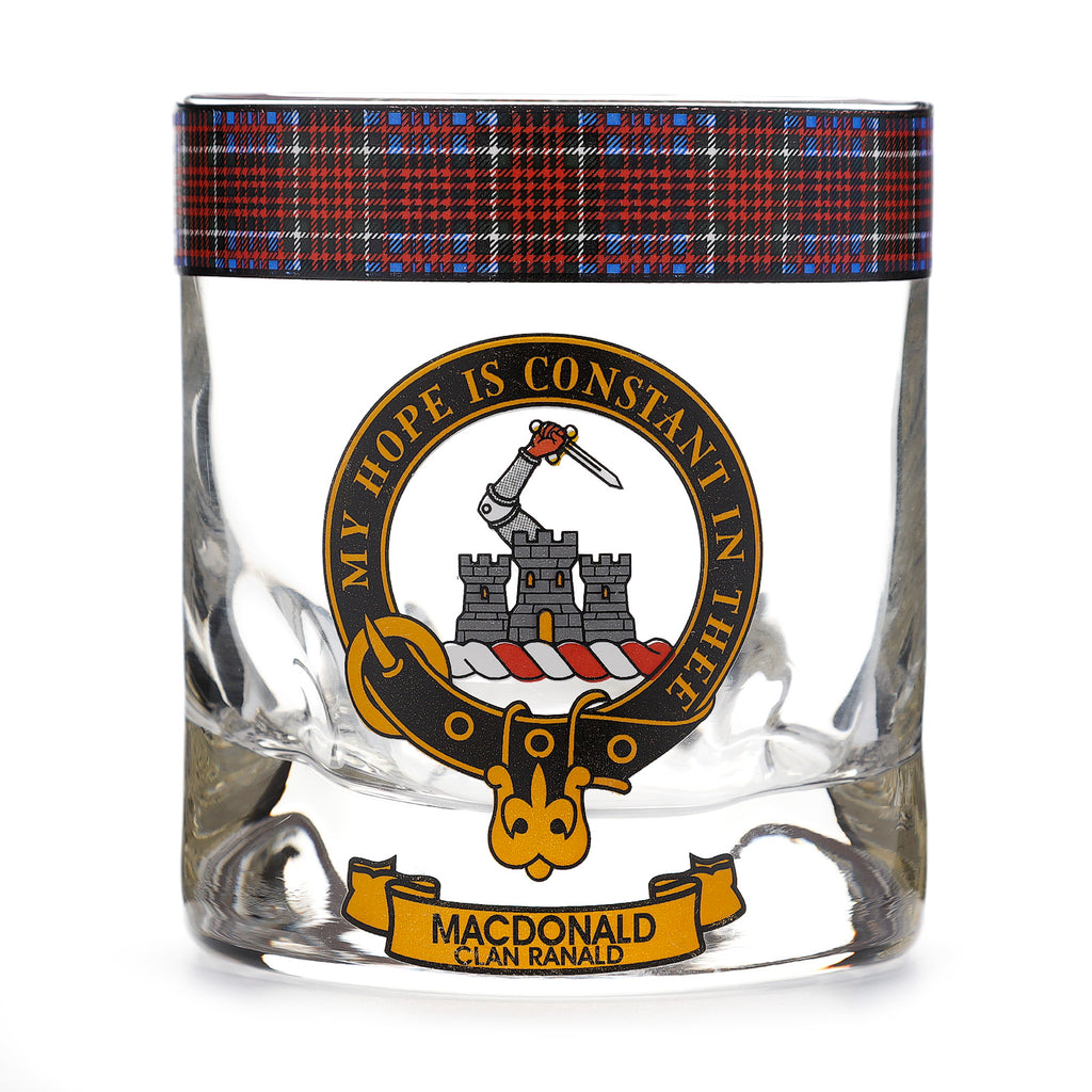 Kc Clan Whisky Glass Macdonald Of Clanranald