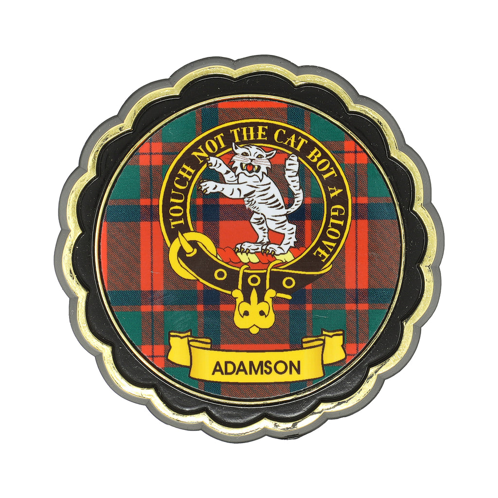 Clan Crest Fridge Magnets Adamson